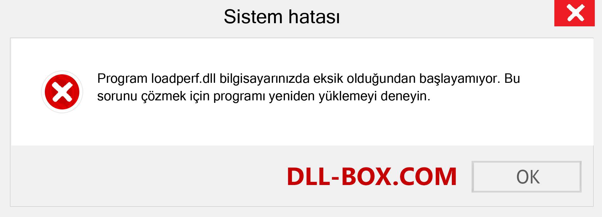 loadperf.dll dosyası eksik mi? Windows 7, 8, 10 için İndirin - Windows'ta loadperf dll Eksik Hatasını Düzeltin, fotoğraflar, resimler